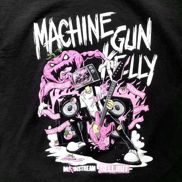 Machine Gun Kelly, T-Shirt, 2022, Mainstream Sellout Tour, Concert, Tshirt, XL - Picture 4 of 9